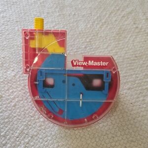 View-Master Red and Blue Toy Disc